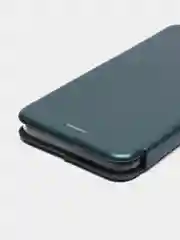 Зеленый чехол-книжка для Tecno Spark 8C / Spark Go 2022 (Техно Спарк 8С / Спарк Го 2022)