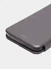 Серый чехол-книжка для Tecno Spark 8C / Spark Go 2022 (Техно Спарк 8С / Спарк Го 2022)