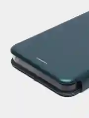 Зеленый чехол книжка для Realme C30 / C30S / Realme 50i PRIME (Реалми С30 / С30С / 50и Прайм)