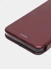 Бордовый чехол книжка для Realme C30 / C30S / Realme 50i PRIME (Реалми С30 / С30С / 50и Прайм)
