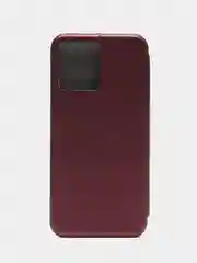 Бордовый чехол книжка для Realme C30 / C30S / Realme 50i PRIME (Реалми С30 / С30С / 50и Прайм)