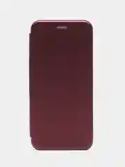 Бордовый чехол книжка для Realme C30 / C30S / Realme 50i PRIME (Реалми С30 / С30С / 50и Прайм)