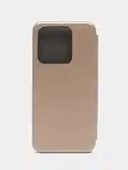 Золотой чехол-книжка для Tecno Spark 8C / Spark Go 2022 (Техно Спарк 8С / Спарк Го 2022)