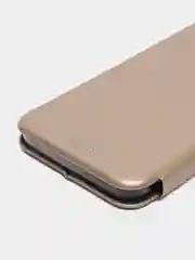 Золотой чехол-книжка для Tecno Spark 8C / Spark Go 2022 (Техно Спарк 8С / Спарк Го 2022)