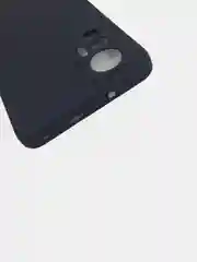 Черный чехол Xiaomi 12 Lite Сяоми 12 Лайт силиконовый закрый низ бархат внутри Silicone Cover