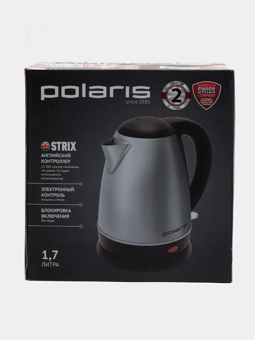 Чайник Polaris PWK 1772CA Бордовый