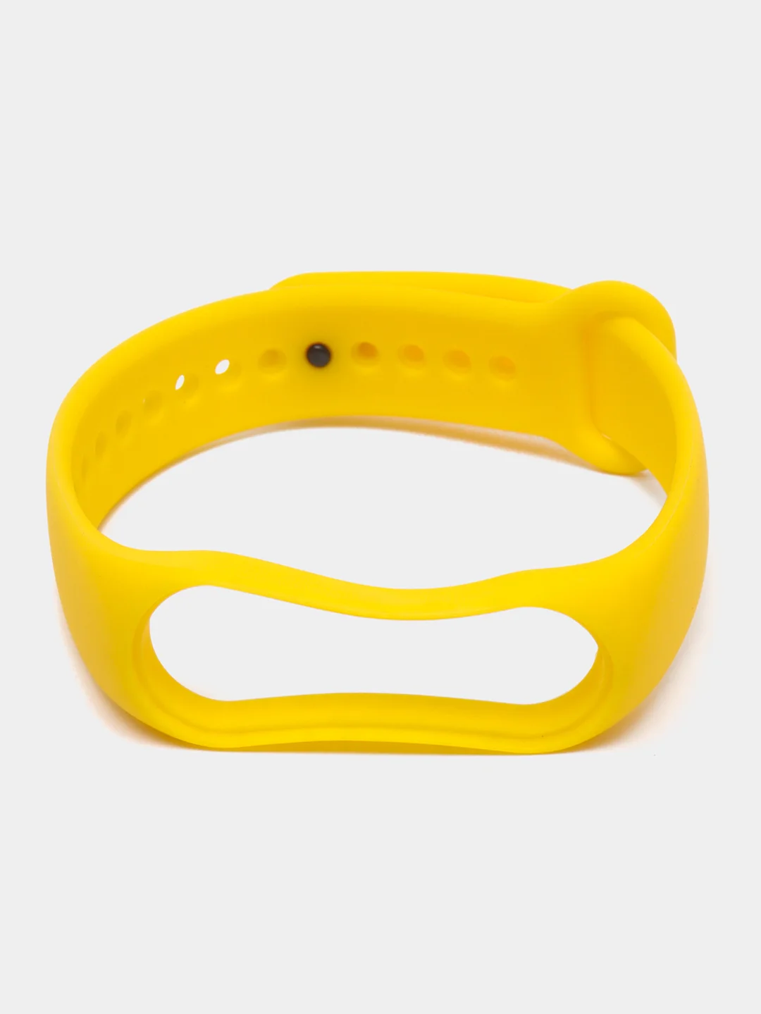 Желтый силиконовый ремешок для фитнес-браслета Xiaomi Mi Band 7