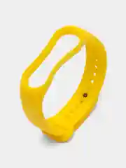 Желтый силиконовый ремешок для фитнес-браслета Xiaomi Mi Band 7
