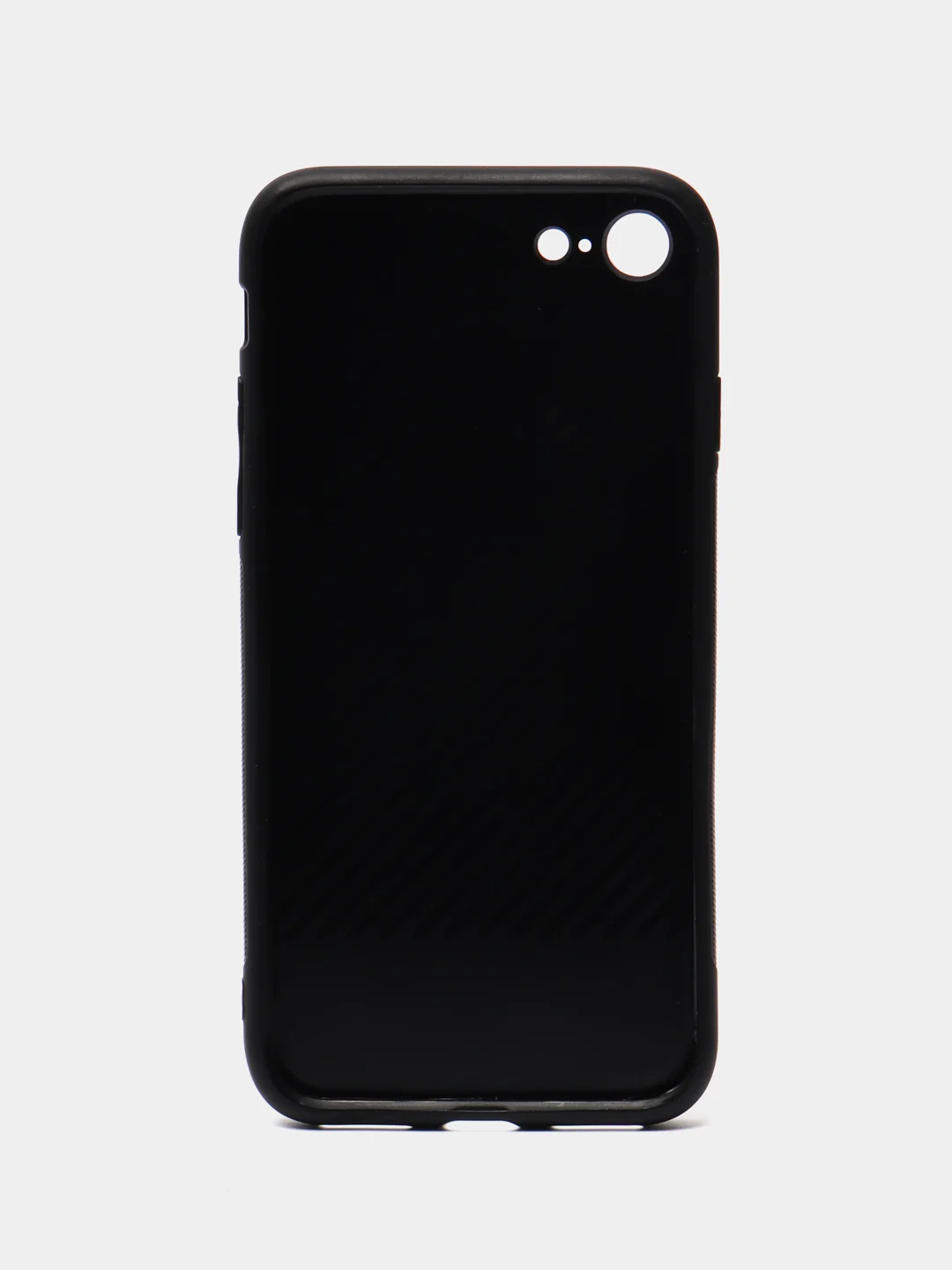 Фиолетовый чехол iPhone 6 / 6s / 7 / 8 / X / Xs / 7 Plus / 8 Plus / 5 / 5s / Se стеклянная панель