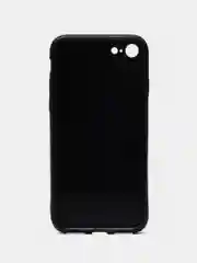Фиолетовый чехол iPhone 6 / 6s / 7 / 8 / X / Xs / 7 Plus / 8 Plus / 5 / 5s / Se стеклянная панель