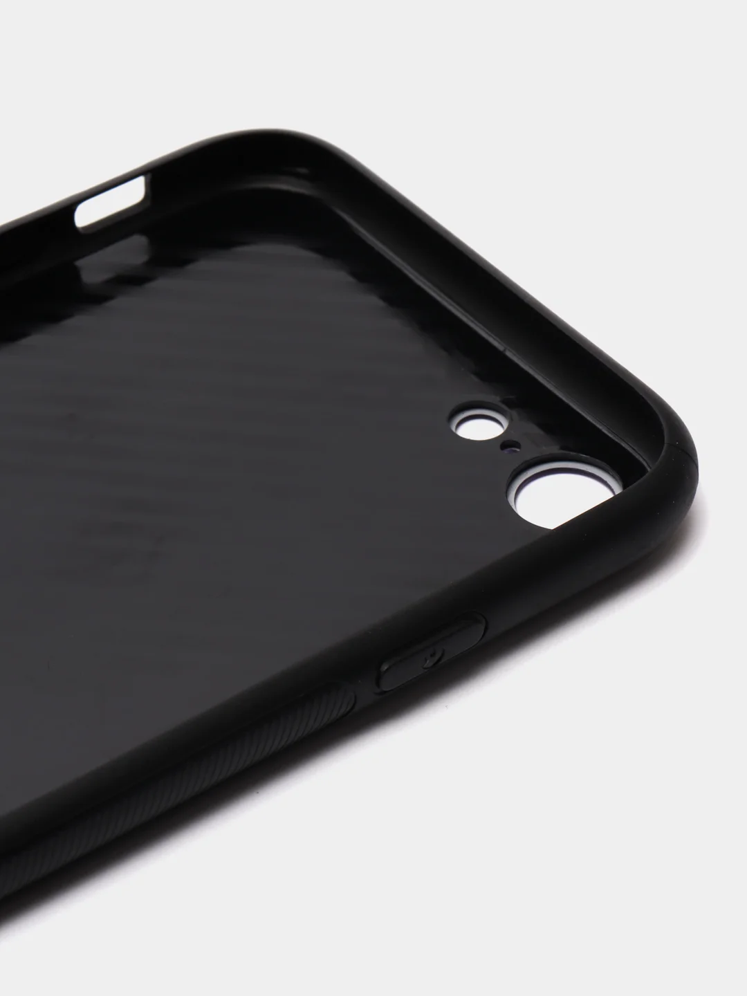 Фиолетовый чехол iPhone 6 / 6s / 7 / 8 / X / Xs / 7 Plus / 8 Plus / 5 / 5s / Se стеклянная панель