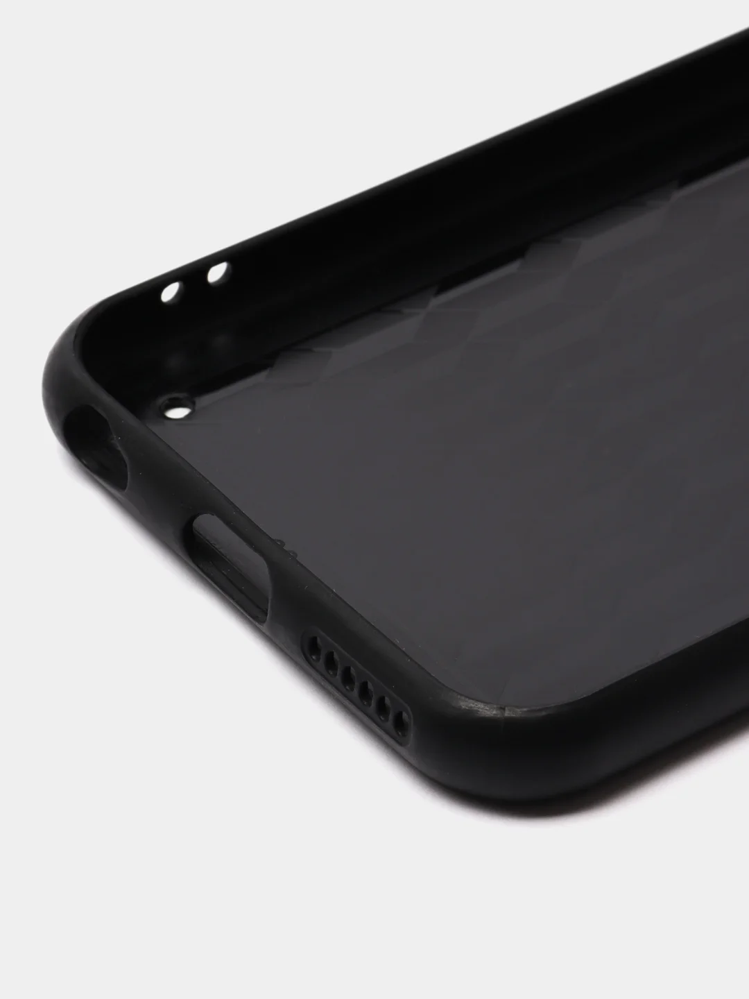 Синий чехол с рисунком для iPhone 5 / 5s / Se / 6 / 6s / 7 / 8 / Se 2020 стеклянная панель