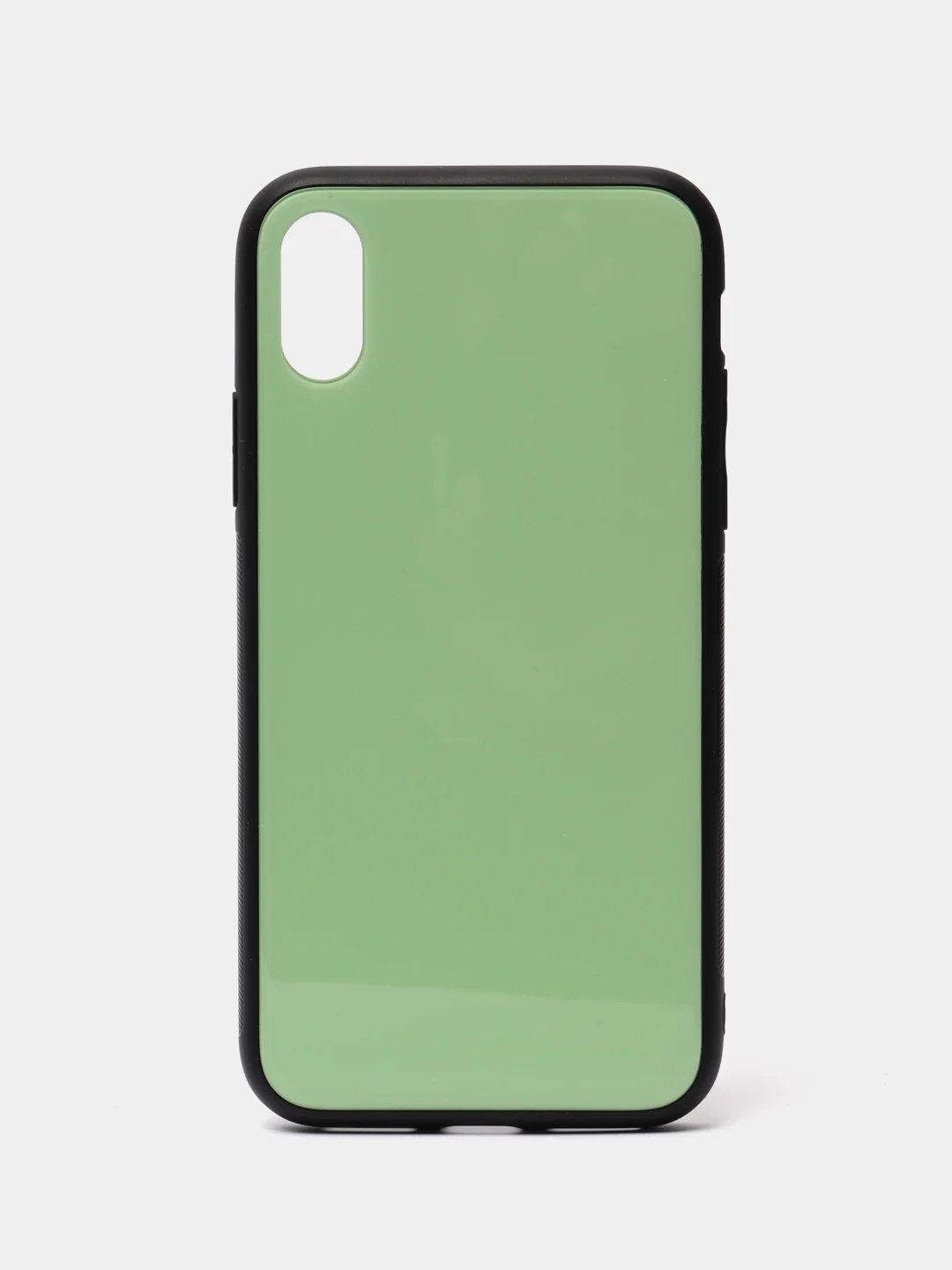 Салатовый чехол iPhone 6 / 6s / 7 / 8 / X / Xs / 7 Plus / 8 Plus / 5 / 5s / Se стеклянная панель