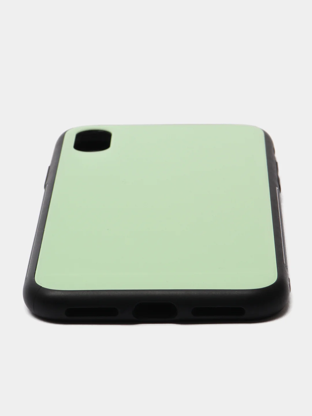 Салатовый чехол iPhone 6 / 6s / 7 / 8 / X / Xs / 7 Plus / 8 Plus / 5 / 5s / Se стеклянная панель