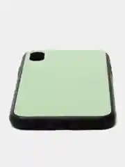 Салатовый чехол iPhone 6 / 6s / 7 / 8 / X / Xs / 7 Plus / 8 Plus / 5 / 5s / Se стеклянная панель