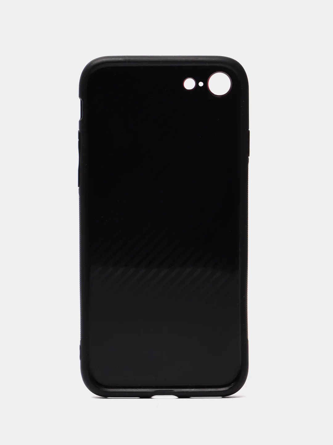 Фуксия чехол iPhone 6 / 6s / 7 / 8 / X / Xs / 7 Plus / 8 Plus / 5 / 5s / Se стеклянная панель