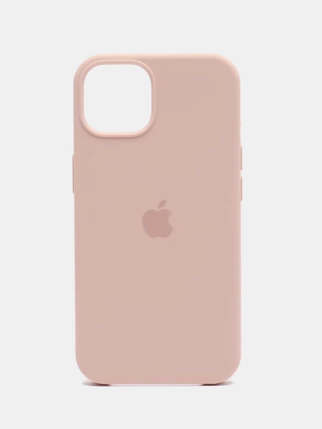 Пудровый чехол iPhone 13, 13 mini, 13 Pro, 13 Pro Max силиконовый Silicone case с открытым низом