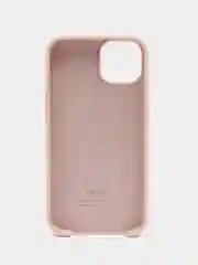 Пудровый чехол iPhone 13, 13 mini, 13 Pro, 13 Pro Max силиконовый Silicone case с открытым низом
