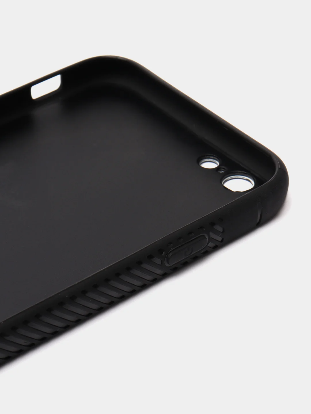 Черный чехол с рисунком для iPhone 5 / 5s / Se / 6 / 6s / 7 / 8 / Se 2020 стеклянная панель