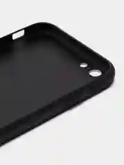 Черный чехол с рисунком для iPhone 5 / 5s / Se / 6 / 6s / 7 / 8 / Se 2020 стеклянная панель