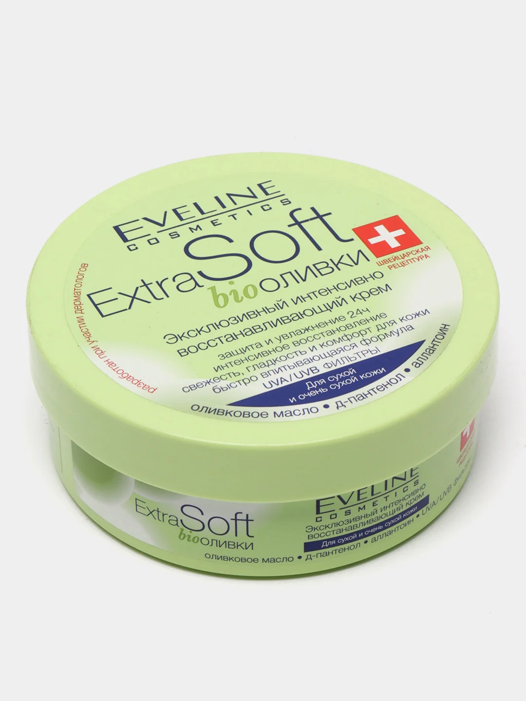 Eveline Cosmetics Extra Soft bioОливки Крем восстанавливающий д/сухой кожи лица тела,200мл