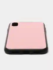 Кораллово-розовый чехол iPhone 6 / 6s / 7 / 8 / X / Xs / 7 Plus / 8 Plus / 5 / 5s / Se стеклянная панель