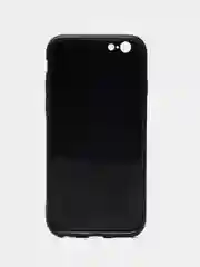 Коричневый чехол с рисунком для iPhone 5 / 5s / Se / 6 / 6s / 7 / 8 / Se 2020 стеклянная панель