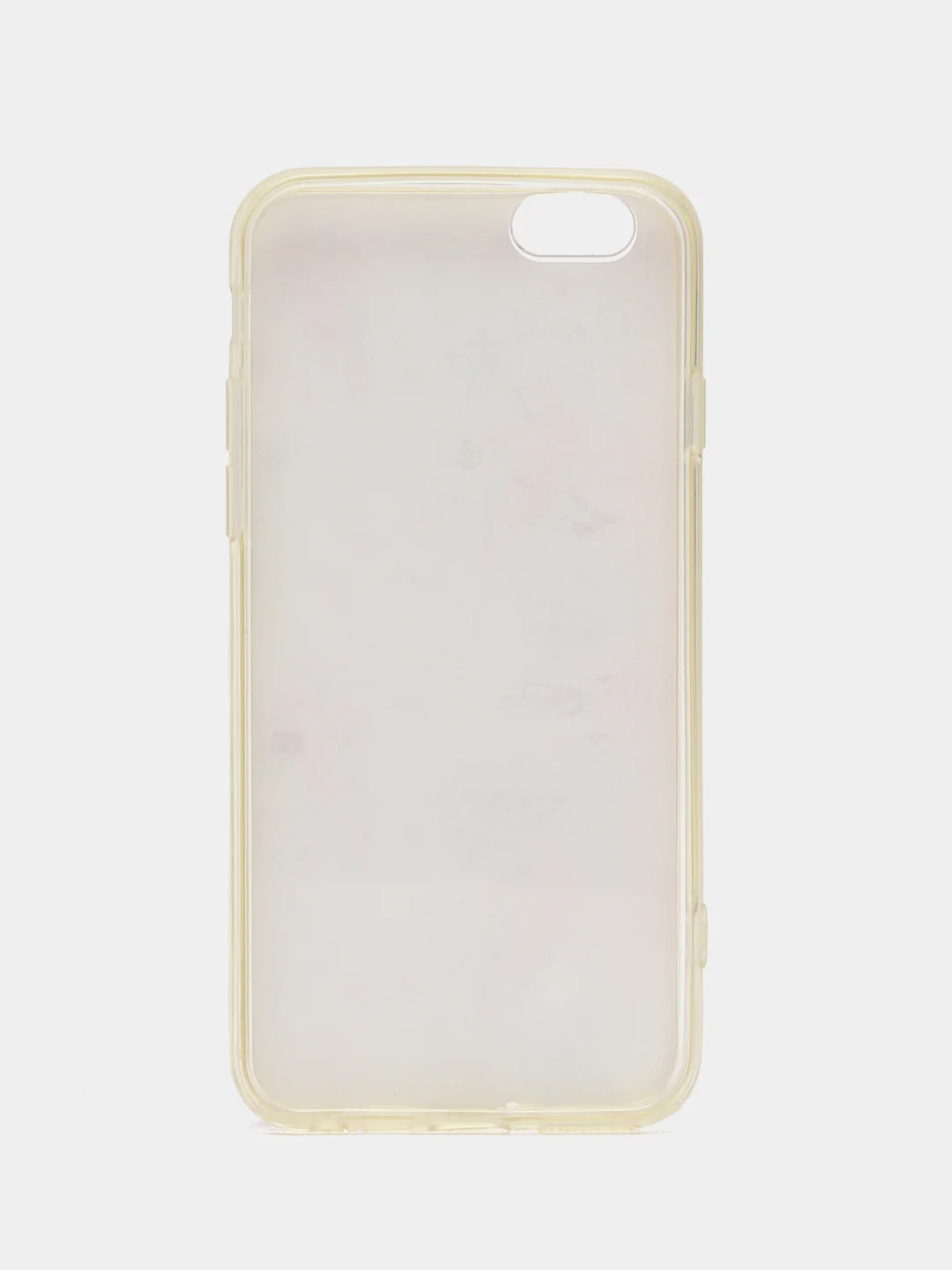 Красный чехол iPhone 6 / 6s силиконовый с рисунком