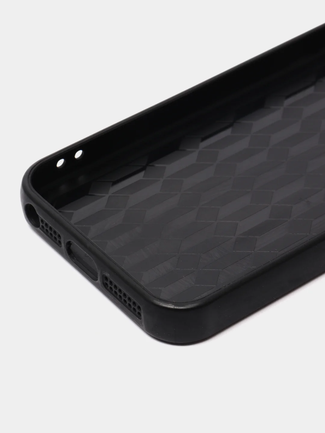 Красный чехол с рисунком для iPhone 5 / 5s / Se / 6 / 6s / 7 / 8 / Se 2020 стеклянная панель