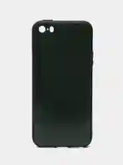 Тёмно-зелёный чехол iPhone 6 / 6s / 7 / 8 / X / Xs / 7 Plus / 8 Plus / 5 / 5s / Se стеклянная панель