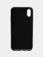 Серый пластиковый чехол iPhone X / Xs / 7 Plus / 8 Plus разноцветный, внутри бархат