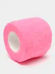 Розовый бинт бандажный, когезивный, 6 штук