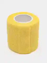 Желтый бинт бандажный, когезивный, 6 штук