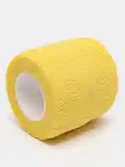 Желтый бинт бандажный, когезивный, 6 штук