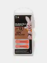 Батарейки для слуховых аппаратов Duracell ZA13 (A13, PR48, AC13, DA13) в боксе
