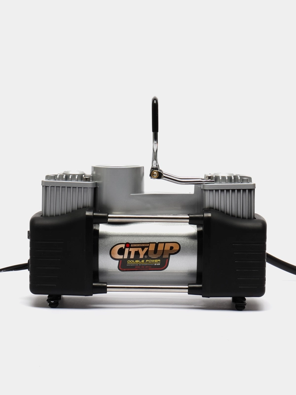 Компрессор автомобильный CityUP AC-620 Double Piston Station, двухпоршневой, 60 л/мин