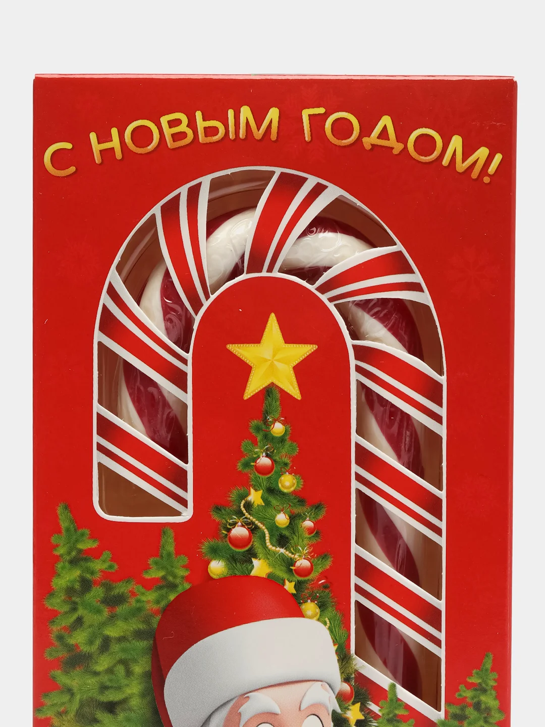 Карамельная трость, новогодняя, 40 г