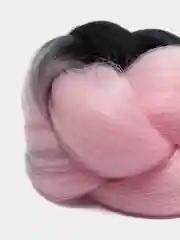 Фиолетовый канекалон 3х-цветный