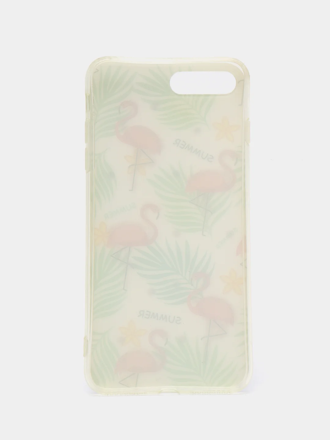 Зеленый силиконовый чехол с рисунком на айфон 6 / 6s / X / Xs / 7 Plus / 8 Plus