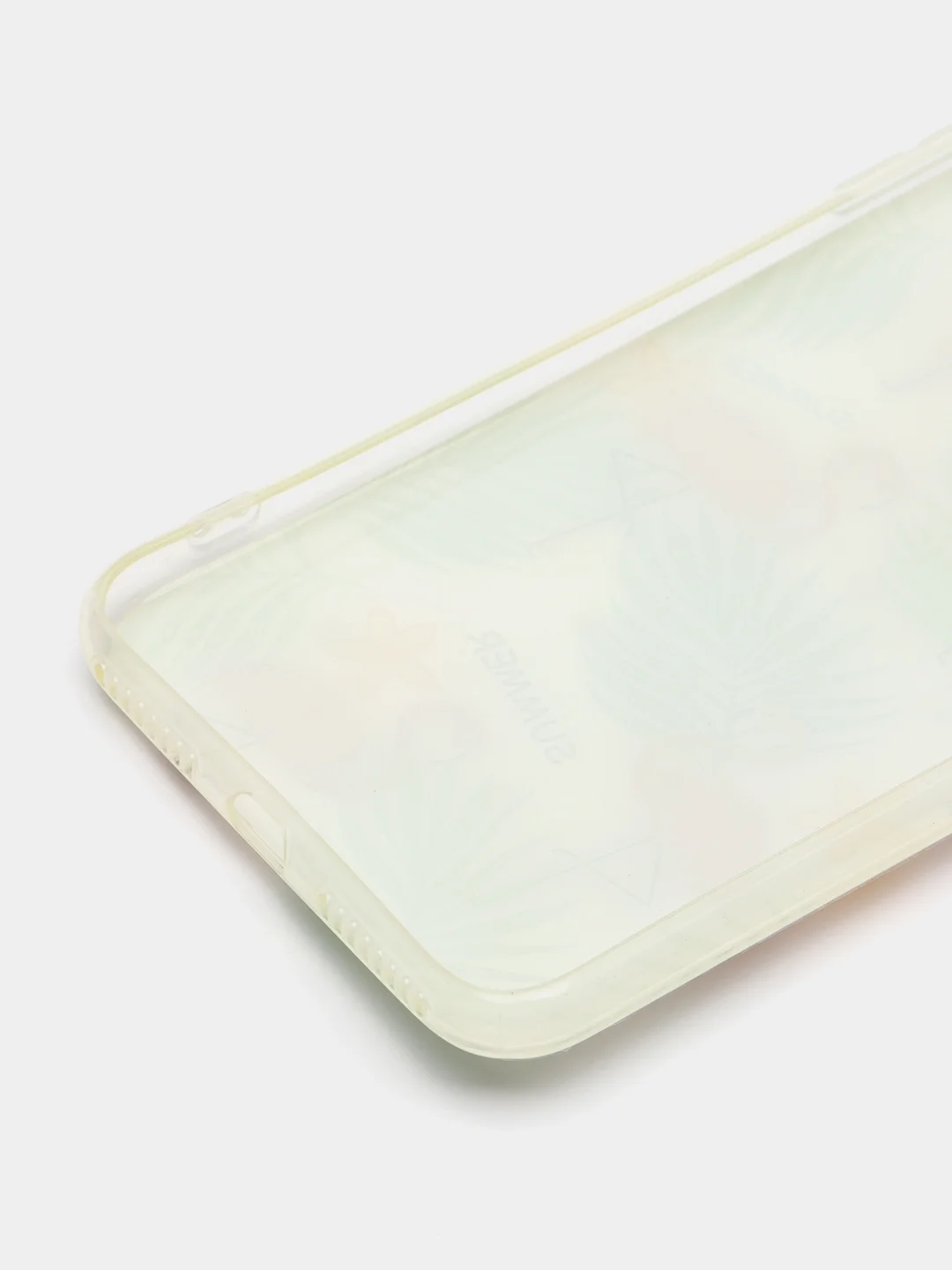 Зеленый силиконовый чехол с рисунком на айфон 6 / 6s / X / Xs / 7 Plus / 8 Plus
