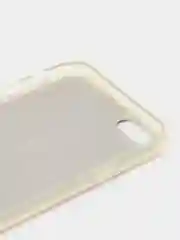 Кораллово-розовый чехол iPhone 6 / 6s силиконовый с рисунком