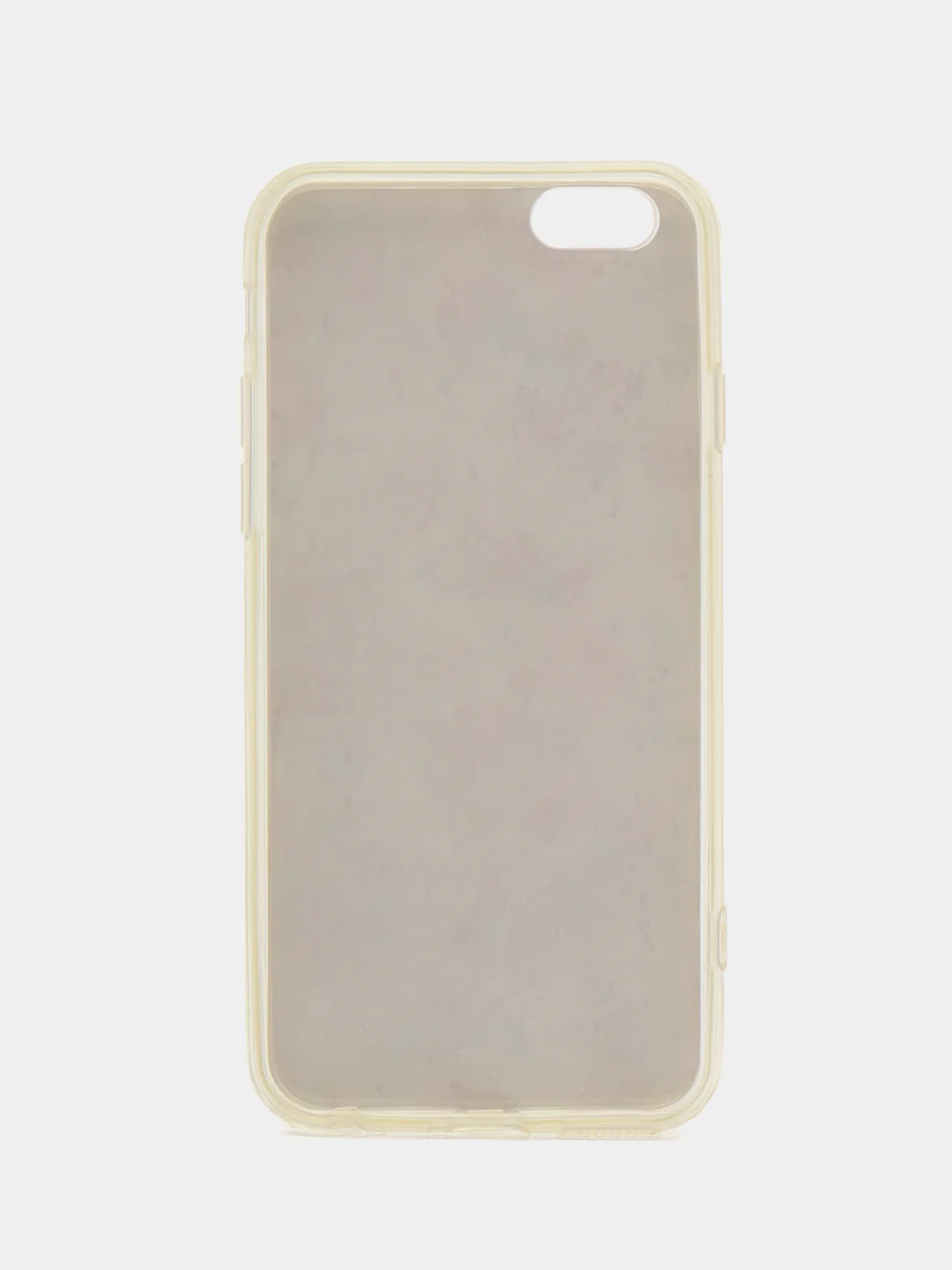 Кораллово-розовый чехол iPhone 6 / 6s силиконовый с рисунком