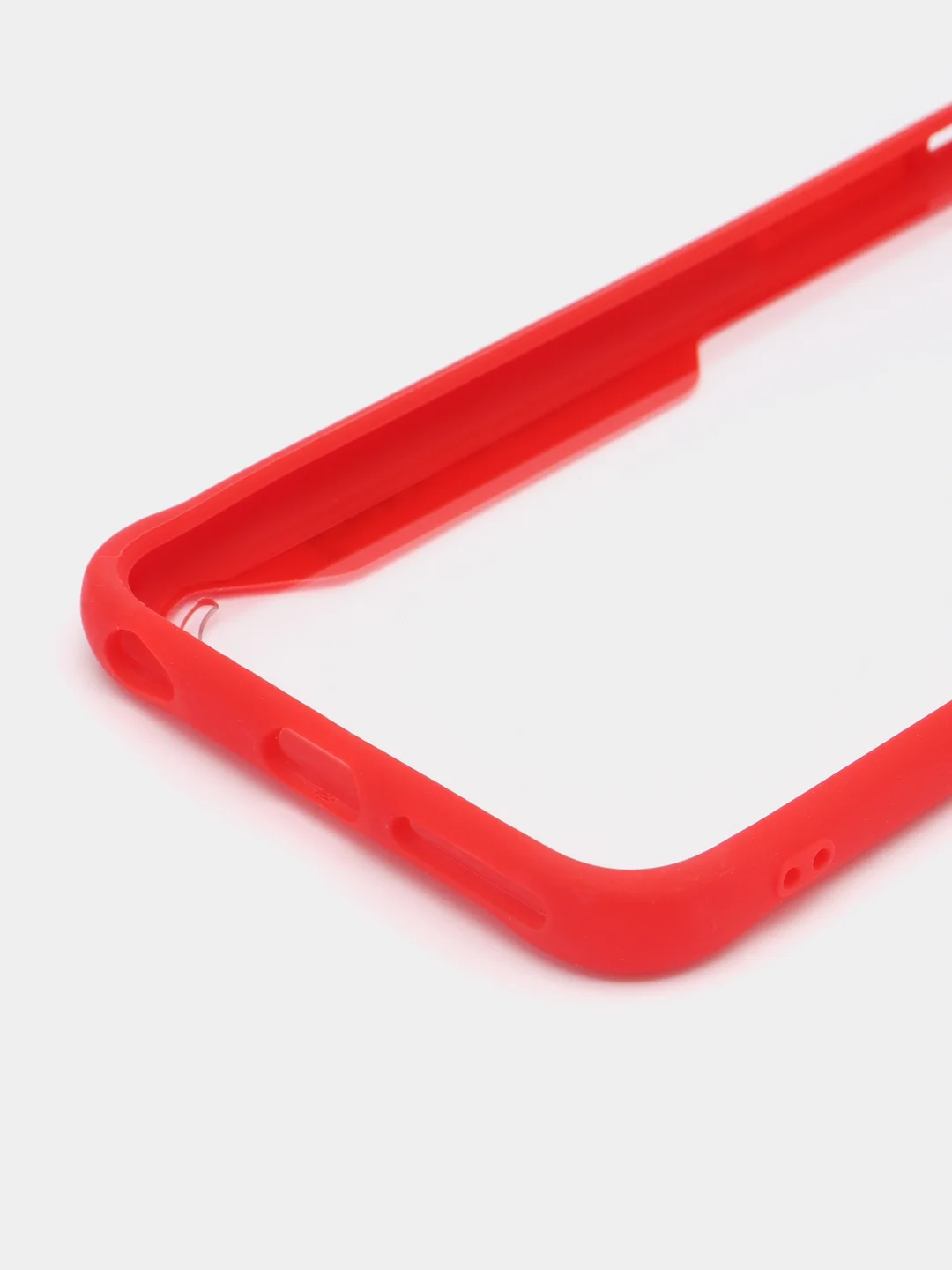 Красный противоударный чехол бампер iPhone 7 / 8 / Se 2020 / X / Xs / 6 Plus / 7 Plus / 8 Plus