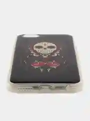 Черный силиконовый чехол iPhone 6 / 6S с рисунком