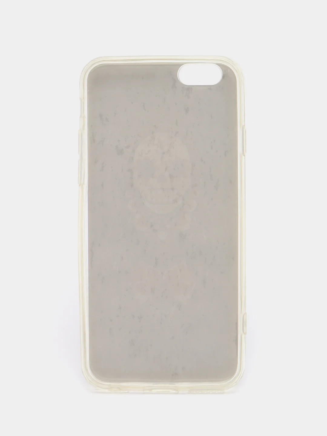 Черный силиконовый чехол iPhone 6 / 6S с рисунком