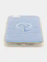 Голубой силиконовый чехол iPhone 6 / 6s с рисунком