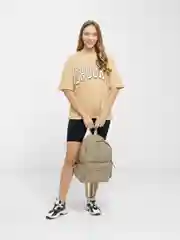 Кремовый рюкзак женский