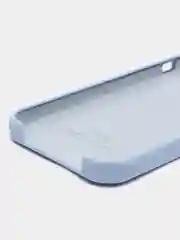 Небесно-голубой чехол iPhone 13, 13 mini, 13 Pro, 13 Pro Max силиконовый Silicone case с открытым низом
