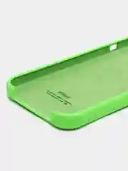Салатовый чехол iPhone 13, 13 mini, 13 Pro, 13 Pro Max силиконовый Silicone case с открытым низом