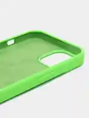Салатовый чехол iPhone 13, 13 mini, 13 Pro, 13 Pro Max силиконовый Silicone case с открытым низом